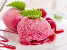 Рецепта Домашен малинов сладолед